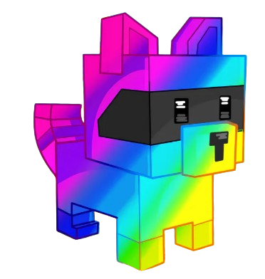 Rainbow Raccoon